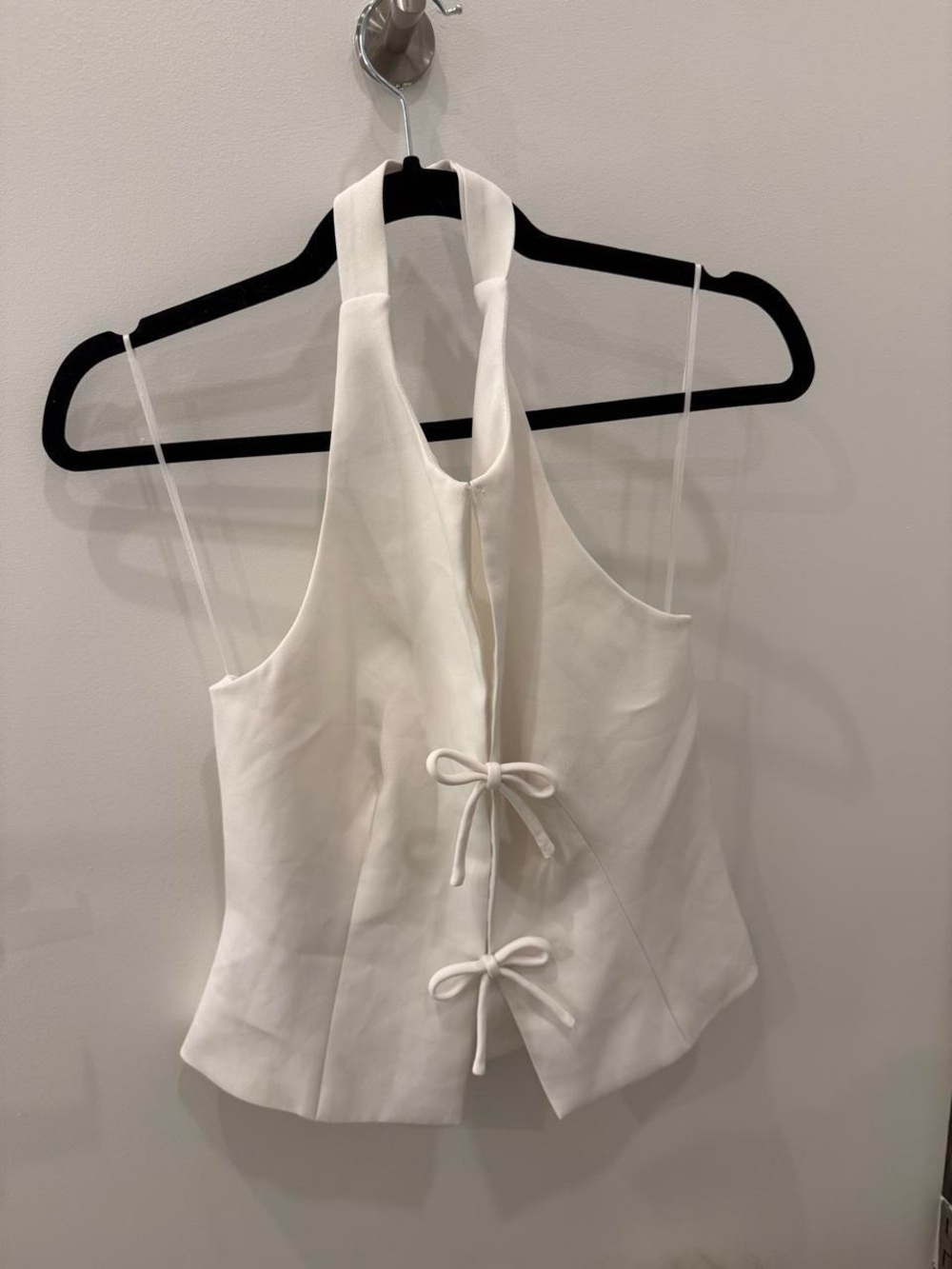 Endless Rose NWOT “Halter Tie Up Detail Top, Size Small